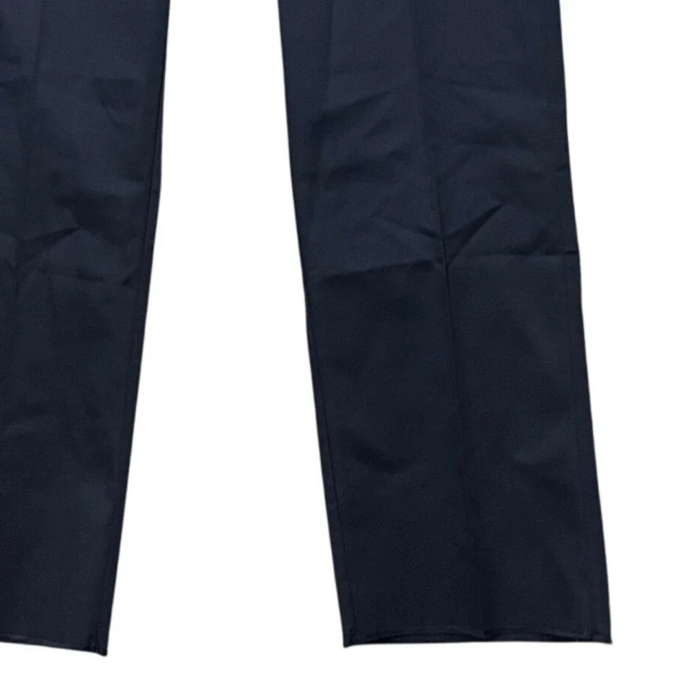 VF Imagewear FedEx Cargo Pants Mens 40R 37U Navy Reflective Workwear Unhemmed